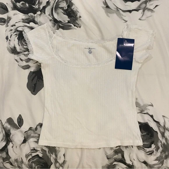 Brandy Melville: ホワイト 襟付き ミニワンピース Tianna Top – Brandy Melville Online Japan